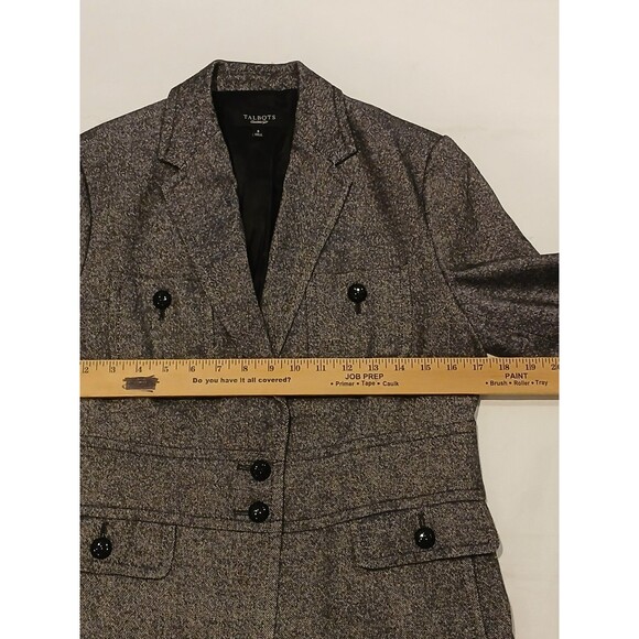 Talbots Heritage Wool Blend Women's 2 Piece Pants Suit Size 8 Office Career - Picture 11 of 15